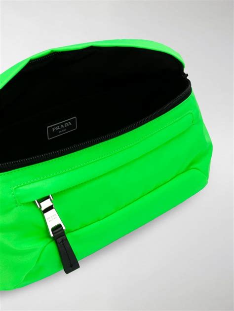 prada neon belt bag|Prada leather handbags.